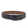 Ремінь чоловічий шкіряний Bond Non 1102 125 см чорний
