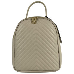 Рюкзак жіночий шкіряний Genuine Leather 955261 шампань