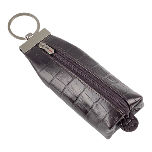 Ключниця шкіряна Eminsa 1588 4-3 темно-коричнева