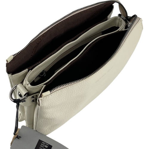 Сумка жіноча шкіряна Vanessa Scani 0077-201 молочна