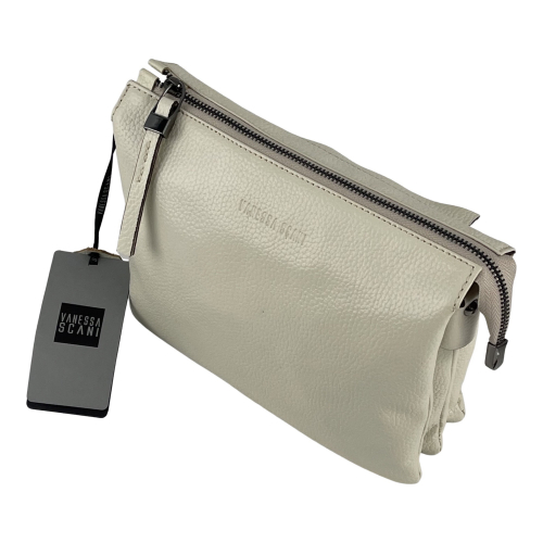 Сумка жіноча шкіряна Vanessa Scani 0077-201 молочна