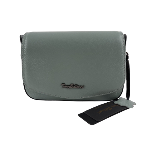 Сумка женская кожаная Tony Bellucci 0746-207 фисташковая