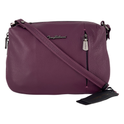 Сумка жіноча шкіряна Tony Bellucci 0073-287 лілова