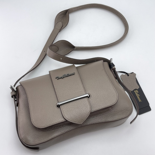 Сумка жіноча шкіряна Tony Bellucci 0517-213 світло-коричнева