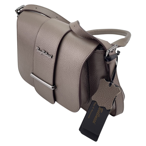 Сумка жіноча шкіряна Tony Bellucci 0517-213 світло-коричнева