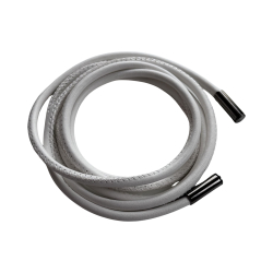 Ремінь жіночий циліндричний Кремінь 05.05.20.02 білий 200 см