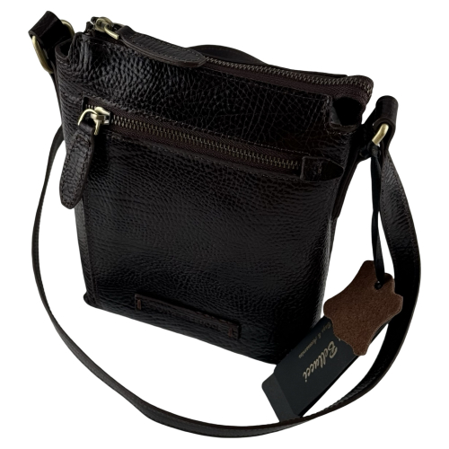 Сумка чоловіча шкіряна Tony Bellucci T5252-886 темно-коричнева