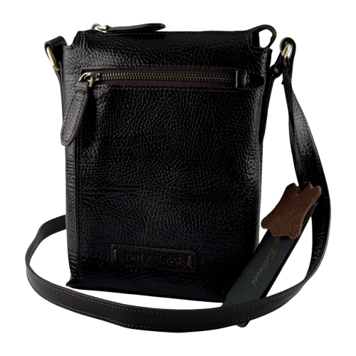 Сумка чоловіча шкіряна Tony Bellucci T5252-886 темно-коричнева