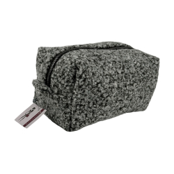 Косметичка жіноча зі штучного хутра WeLassie 71101 Альда сіра