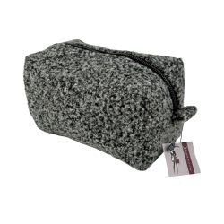 Косметичка жіноча зі штучного хутра WeLassie 71101 Альда сіра
