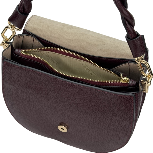 Сумка жіноча шкіряна Karya 2448-647 марсала