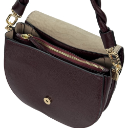 Сумка жіноча шкіряна Karya 2448-647 марсала