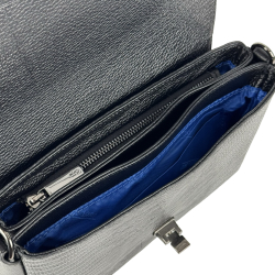 Сумка жіноча шкіряна лакована Karya 5073-073 чорна