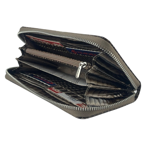 Кошелек женский кожаный Eminsa 2159 92-17 светло-коричневый