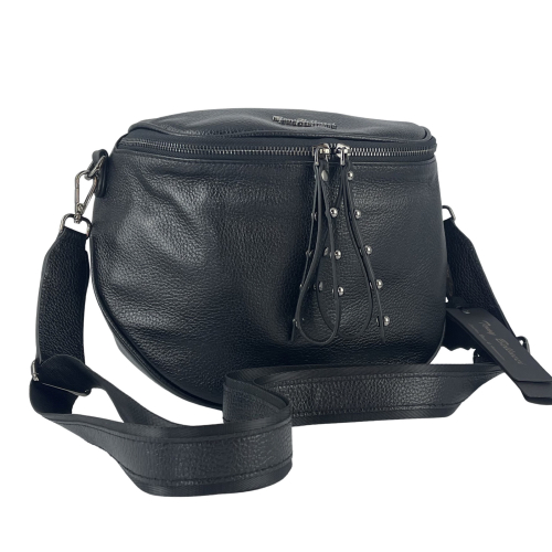 Сумка жіноча шкіряна Tony Bellucci 0258-281 чорна