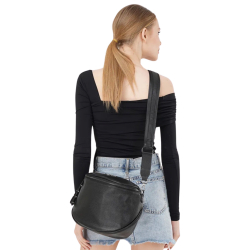 Сумка жіноча шкіряна Tony Bellucci 0258-281 чорна