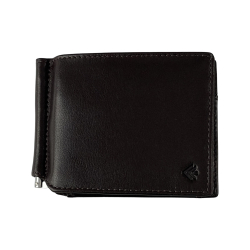 ​Гаманець-затискач для грошей чоловічий шкіряний Eminsa 1044 19-3 темно-коричневий