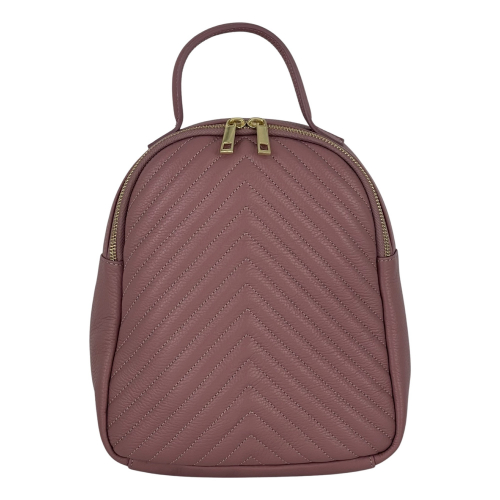 Рюкзак жіночий шкіряний Genuine Leather 955261 ліловий