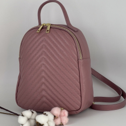 Рюкзак жіночий шкіряний Genuine Leather 955261 ліловий