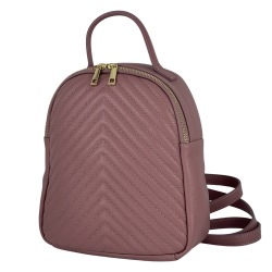 Рюкзак жіночий шкіряний Genuine Leather 955261 ліловий