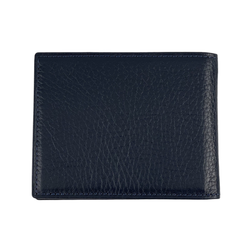 Кошелек-зажим для денег мужской кожаный Butun 243-004 034 синий