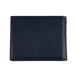 Гаманець-затискач для грошей чоловічий шкіряний Butun 243-004 034 синій