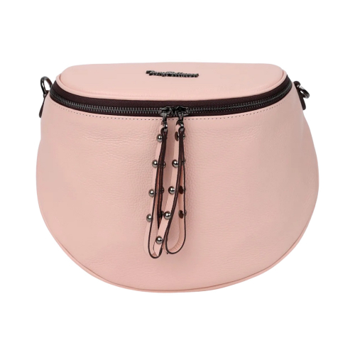 Сумка жіноча шкіряна Tony Bellucci 0258-202 світло-рожева