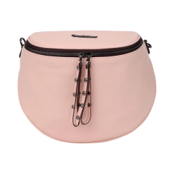 Сумка жіноча шкіряна Tony Bellucci 0258-202 світло-рожева