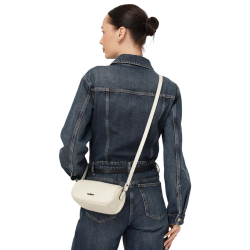 Сумка жіноча шкіряна Tony Bellucci 0875-201 молочна