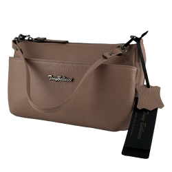 Сумка женская кожаная Tony Bellucci 0440-205 пудровая