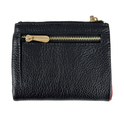 Кошелек женский кожаный Tony Bellucci T898-281-282 черный (красный внутри)