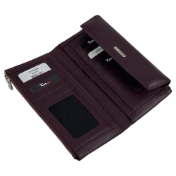 Гаманець жіночий шкіряний Karya 1173-243 сливовий