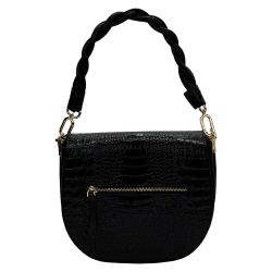 Сумка жіноча шкіряна Karya 2448-645 чорна