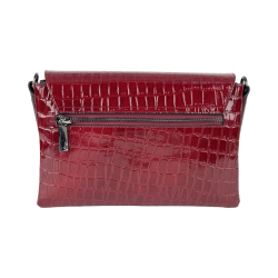 Сумка жіноча шкіряна лакована Karya 5073-08 червона