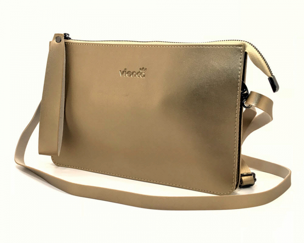 Сумка клатч Vienca G2418 золотиста