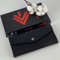 Гаманець жіночий шкіряний Eminsa 2184 18-1 чорний