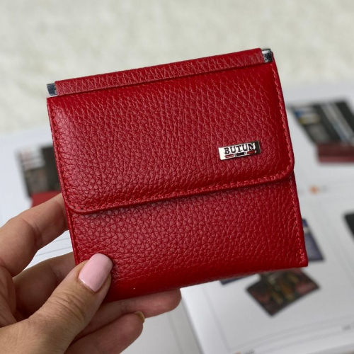 Гаманець жіночий шкіряний Butun 590-004 006 червоний