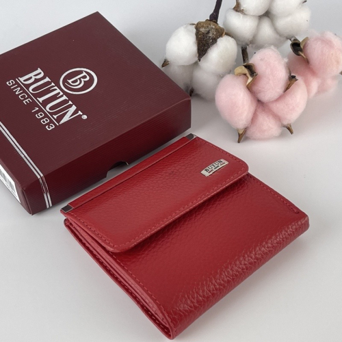 ​Гаманець жіночий шкіряний Butun 590-004 006 червоний