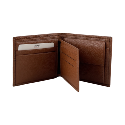 Гаманець чоловічий шкіряний Bond 519-285 світло-коричневий