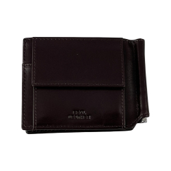 Гаманець-затискач для грошей чоловічий шкіряний Eminsa 1044 19-6 коричневий