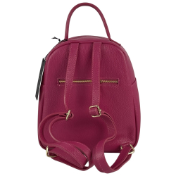 Рюкзак жіночий шкіряний Genuine Leather 955261 фуксія