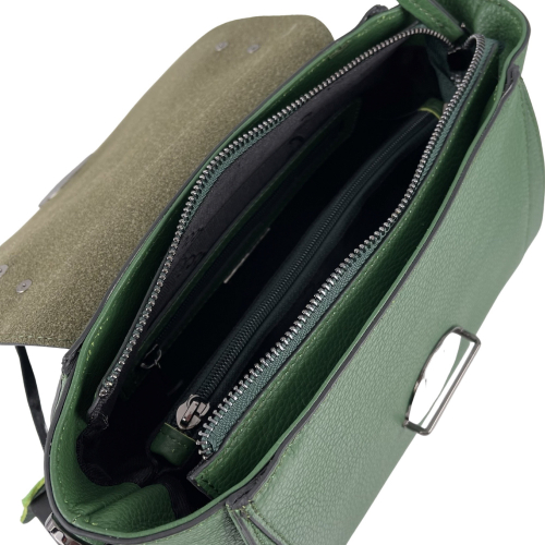 Сумка жіноча шкіряна Tony Bellucci 0551-211 зелена