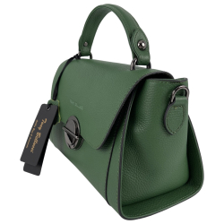 Сумка женская кожаная Tony Bellucci 0551-211 зеленая