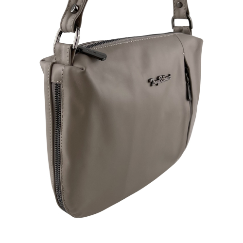 Сумка жіноча шкіряна Tony Bellucci 0073-12 світло-бежева