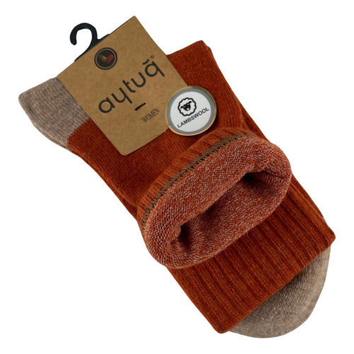 Шкарпетки жіночі Aytug 45002 Lambswool високі оранжеві Size 36-40