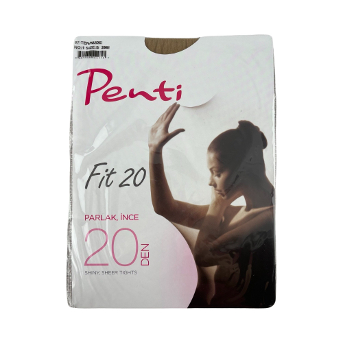 Колготки жіночі Penti Fit 20 DEN тілесні Size 1-S