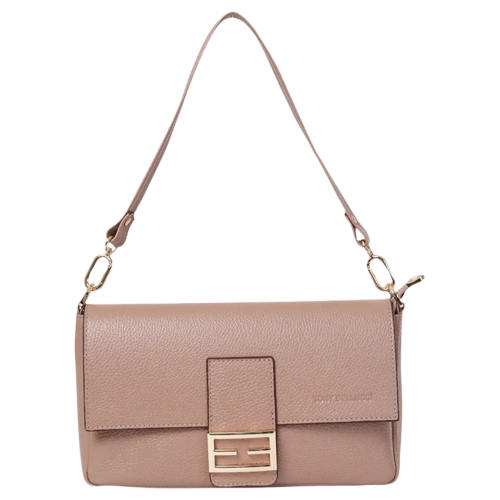 Сумка жіноча шкіряна Tony Bellucci 0523-205 пудра