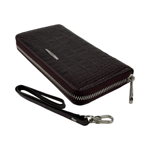 Кошелек женский кожаный Eminsa 2159 4-6 бордовый