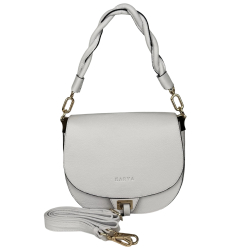 Сумка женская кожаная Karya 2448-09 белая