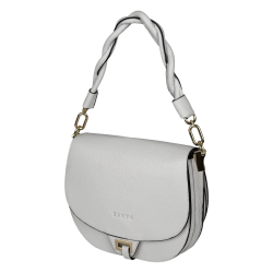 Сумка женская кожаная Karya 2448-09 белая